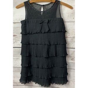 NWOT The Children's Place Mesh Tier Ruffle Dress